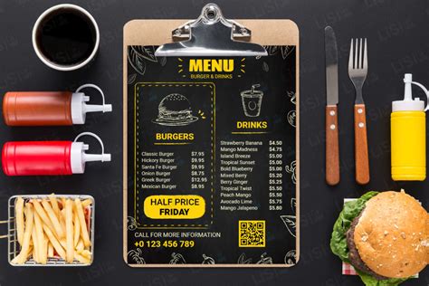 Menu Design Ideas & Examples