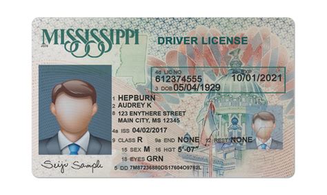 Usa Mississippi Driving License Template In Psd Format Faketemplate Me