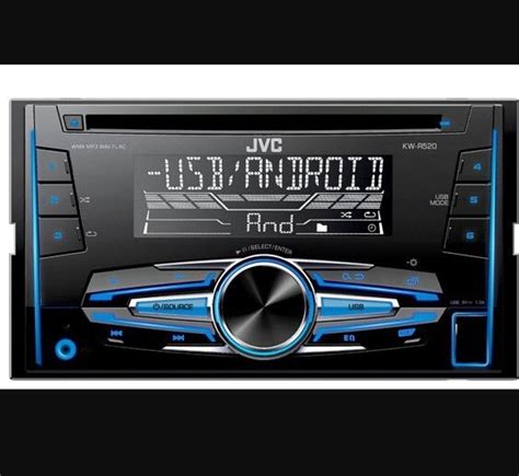 Jvc Kw R Double Din Car Radio Stereo Cd Mp Usb Aux In New Audio