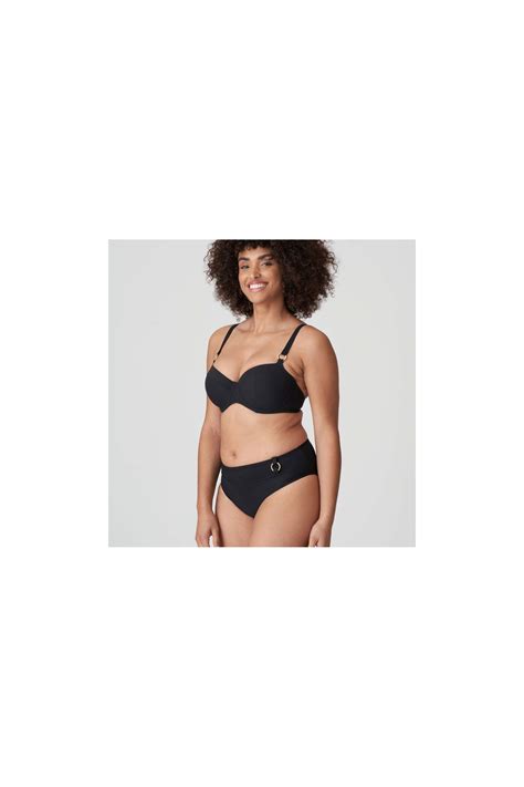 Bikini Braga Alta Negro Unas1 Primadonna Con Descuentos Bikini Negro