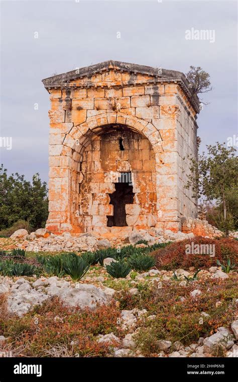 Ruins Of Antique City Of Kanlidivane Ancient City In Mersin Province