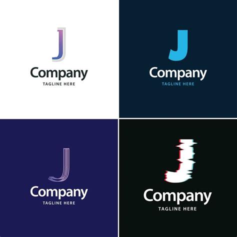 Letter J Big Logo Pack Design Creative Modern Logos Design For Your