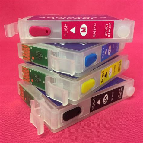 Set Refillable Empty Refill Ink Cartridges For Epson Xl T