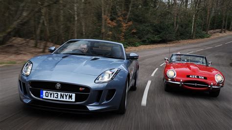 Jaguar F Type Vs E Type Auto Express