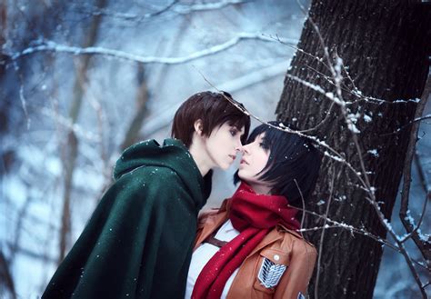 Mikasa And Eren By Millenia666 On Deviantart