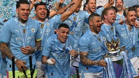 Hasil Lengkap Liga Inggris Man City Juara Klopp Pamit Dari Liverpool