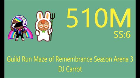 Crob Guild Run Maze Of Remembrance Season Arena Dj Carrot M Jinx