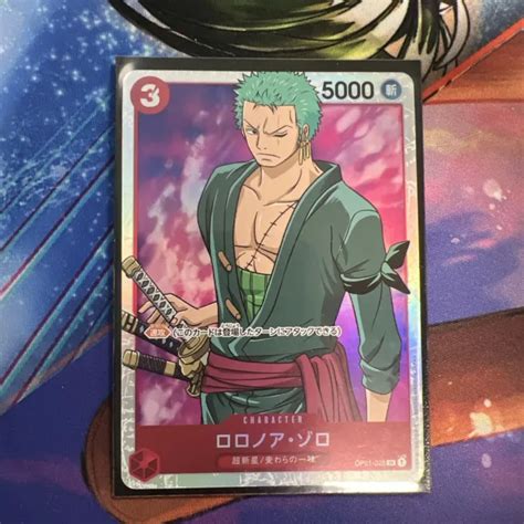 Gioco Di Carte One Piece Roronoa Zoro Op Sr Romance Dawn