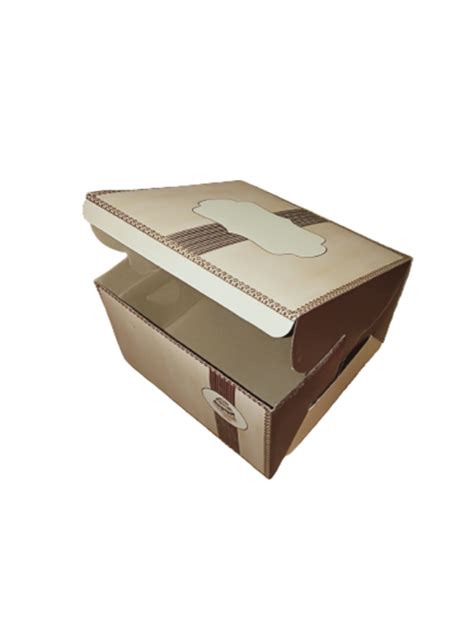 Brown Square 3 Ply Corrugated Boxes For Packaging