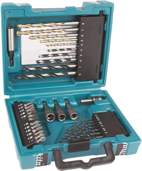 Makita E Piece Drill And Screwbit Set Amazon Co Uk Diy Tools