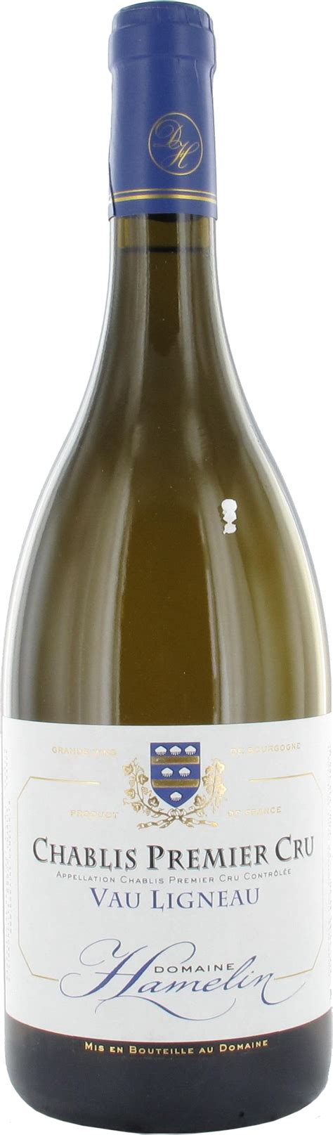 Vin Blanc Chablis Premier Cru 1er Cru Vau Ligneau Domaine Hamelin De