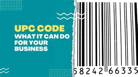 Upc Code What It Can Do For Your Business Techycomp Technology