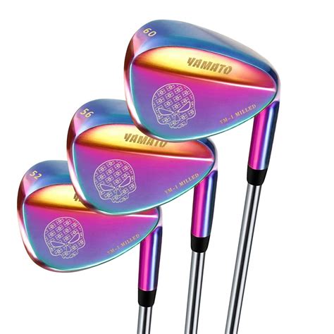Yamato Rainbow Golf Wedges Set Full Face Milled Yamatosport