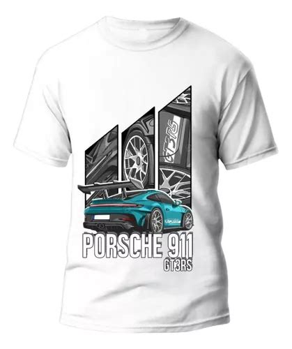 Playera Porsche Gt Rs Rawr Cuello Redondo Hombre Env O Gratis