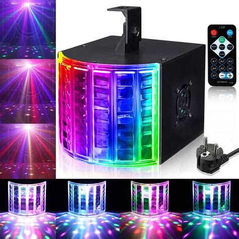 LED PAR Licht Lunsy 3 Modus DJ Lights LED Stroboskop Licht DMX