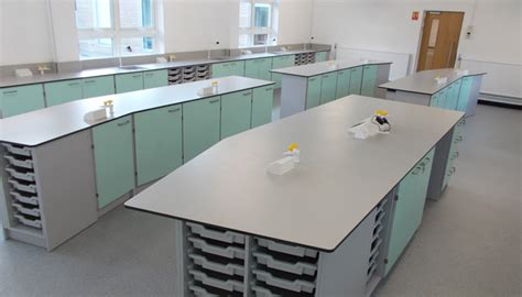 St Johns College Interfocus School Laboratory Furniture St Johns