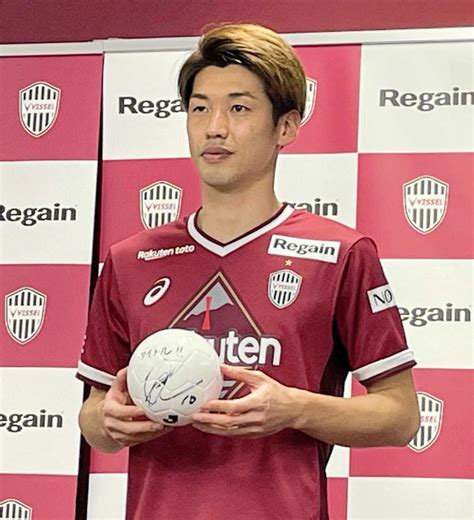 J1神戸・大迫がタイトル奪取へ決意 「regain」アンバサダー就任会見サッカーデイリースポーツ Online