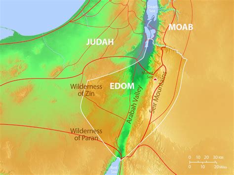 Ancient Arabah Map