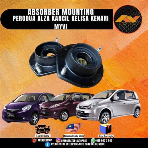 Original Perodua Myvi Alza Viva Kelisa Kenari Kancil Absorber Mounting