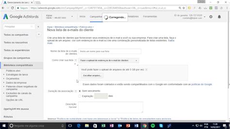 Subida De Base De E Mails Google Adwords YouTube