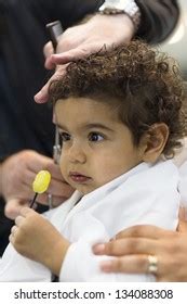 Babys First Haircut Stock Photo 134088308 | Shutterstock