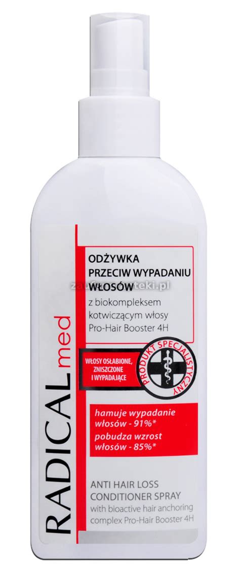 RADICAL MED ODŻYWKA PRZECIW WYPADANIU WŁOSÓW 200 ml spray zaufane