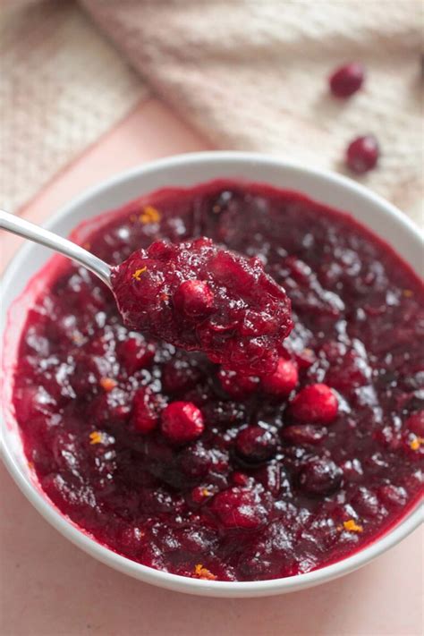 Classic Cranberry Sauce The Best Cooked By Julie