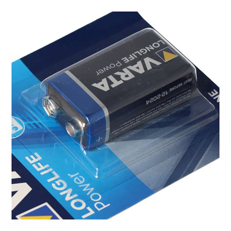 Varta 9V E Block Batterie 4922 Longlife Power Ehem High Energy 1 Er