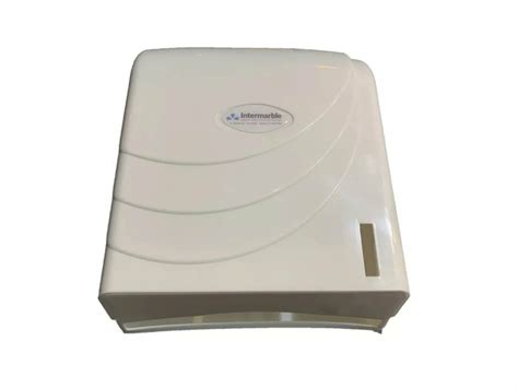 Dispenser De Toalla De Papel Cuerpo Y Tapa Blanco Intermarble