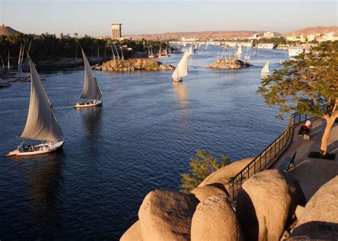 Aswan Felucca Ride Aswan tours and sightseeing excursions | Deluxe Tours Egypt