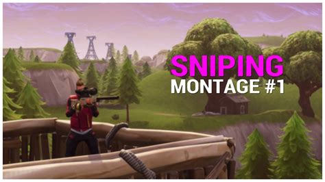 BEST CONSOLE SNIPER SNIPING MONTAGE Fortnite Battle Royale YouTube