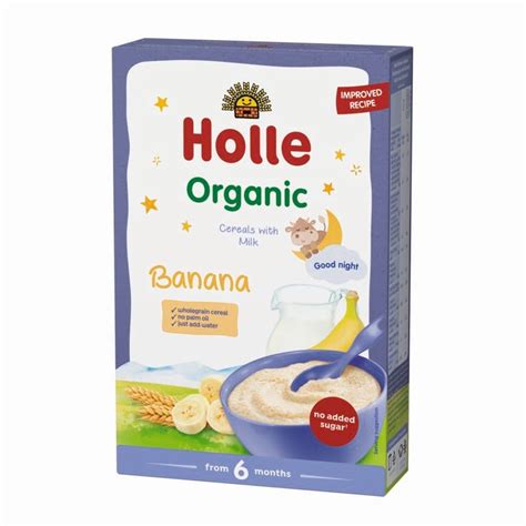 Cereale Cu Lapte Si Banane Luni G Holle Bebe Tei