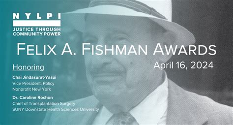 Felix Fishman Awards New York Lawyers For The Public Interest