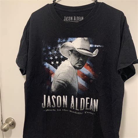 Modern Mens Jason Aldean Country Tshirt Size L Depop