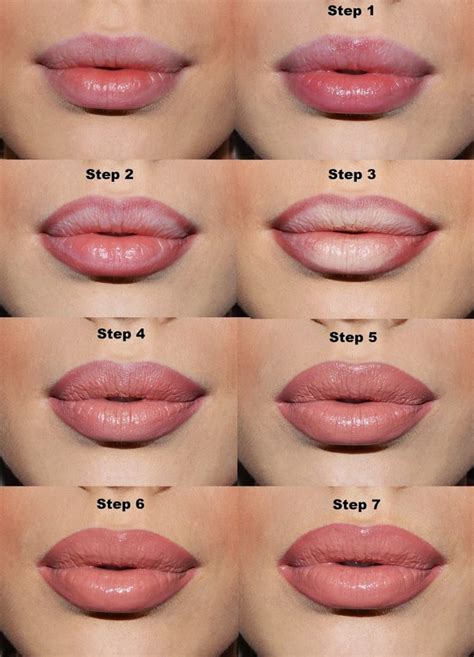 Use A Lip Liner One Shade Deeper Than Your Natural Color To Line Just Outside Of Your Lips Fill