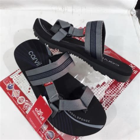 Jual Sandal Spons Pria Jepit Jempol Carvil Spextra Original Jakarta