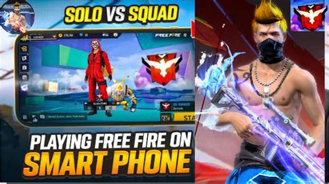 Best Solo Vs Squad Gameplay On Mobile Garena Free Fire 🔥 Youtube