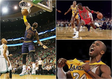 Lebron James Michael Jordan Y Los Máximos Anotadores En La Historia De