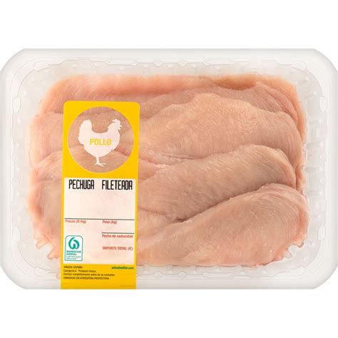 Filetes De Pechuga De Pollo Fileteada Pollo De 400 A 600 Gr Peso