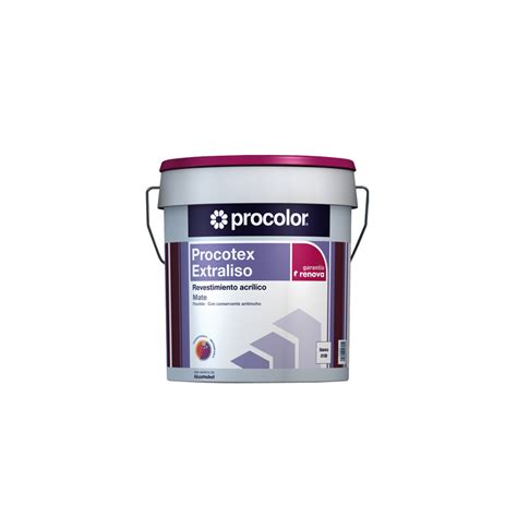 Pintura Para Exterior Procotex Extra Liso Mate Pinturas Alejo