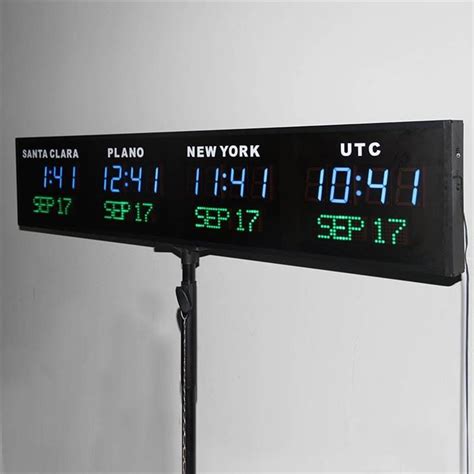 China Time Zone Display World Digital Clock Manufacturers Suppliers - Factory Direct Price