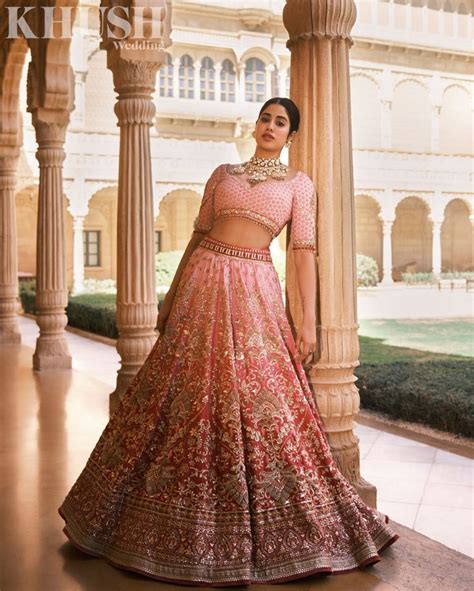 35 Enchanting Ombre Lehenga Designs For Brides Shaadiwish