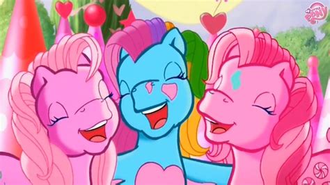 2561105 Safe Screencap Minty Pinkie Pie G3 Rainbow Dash G3