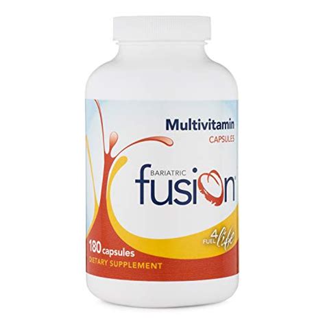 Bariatric Fusion Bariatric Multivitamin Capsules Without Iron for Post ...