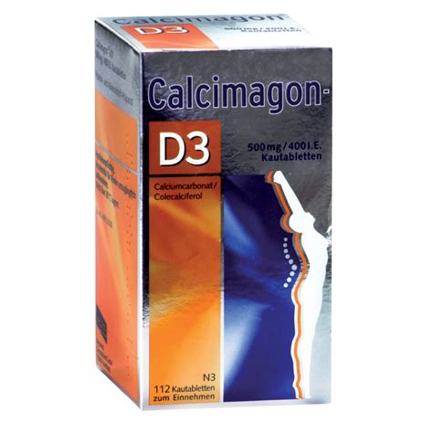 CALCIMAGON D3 Kautabletten 112 St Gesund De