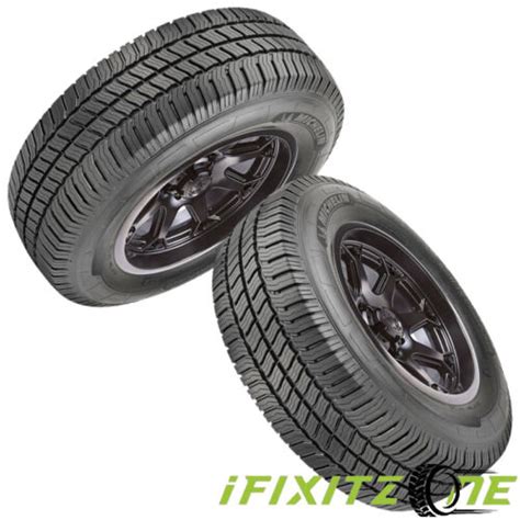 2 Michelin AGILIS CROSSCLIMATE 235 80R17 120 117R All Season Truck SUV