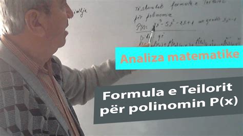 Analiza Matematike Ushtrime Formula e Teilorit për polinomin P x