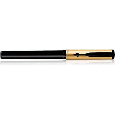 Amazon Parker Beta Premium Black Gold Fountain Pen Fine Nib