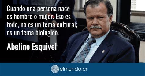 Abelino Esquivel La Ideolog A De G Nero Solo Estupideces Dice Y No