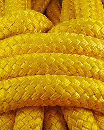 Miami Cordage NYB122507 Nylon Double Braid 1 2 In X 250 Ft Yellow On